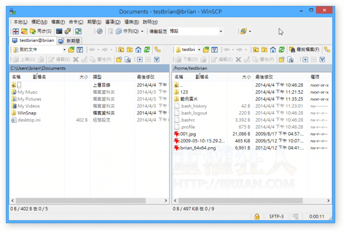 WinSCP v5.11.1.7725 绿色便携 开源SCPSFTP客户端