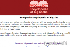 Boobpedia:胸部百科全书